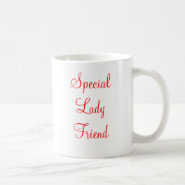 Spezielle Freundin Tasse