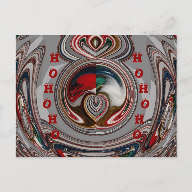 Spezielle frohe Weihnachten Hohoho! Fertigen Sie (Vorderseite)