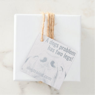 Spezielle Hundeausbilder-Tags Geschenkanhänger