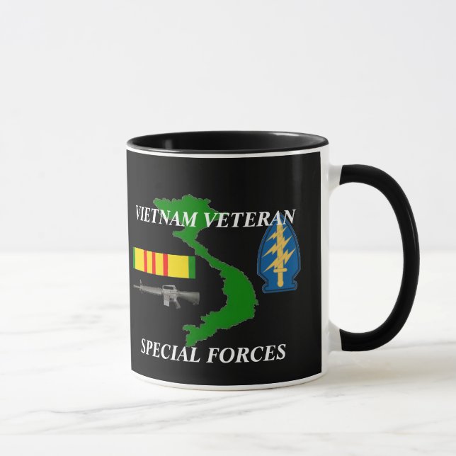 Spezielle Kraft-Vietnam-Veteranen-Kaffee-Tassen Tasse (Rechts)