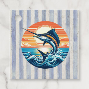 Spezielle Küstenlinie/Wassersport/Strandmarlin-Son Geschenkanhänger