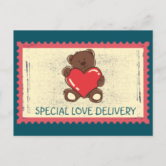 Spezielle Liebe liefert Kinder Verbindungen Postka Postkarte