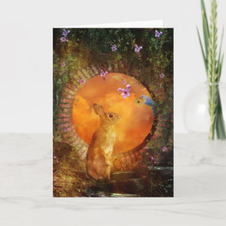 Spezielle Lieferung Feiertagskarte