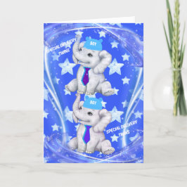 Spezielle Lieferung Twins Grußkarte Karte