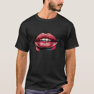 Spezielle Lippenstift-Geschenke Lippe T-Shirt
