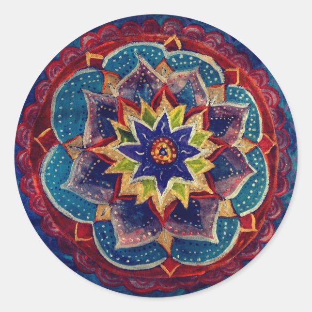 Spezielle Mandala Art Sticker (Vorderseite)