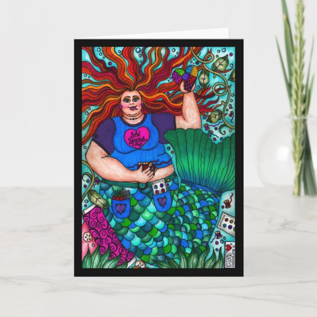 Spezielle Mermaid-Karte anzeigen Karte (Vorderseite)