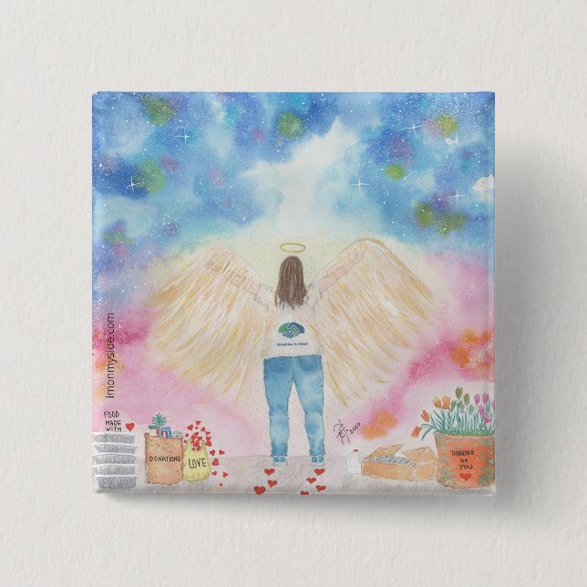 Spezielle Nachbarschaft in Not Button (Vorderseite)