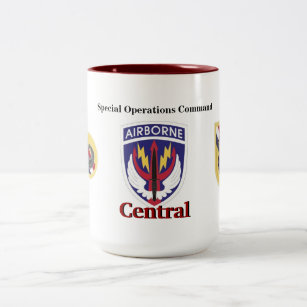 Spezielle Operations-Befehls-ZentralTasse Zweifarbige Tasse