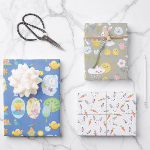 Spezielle Ostern Geschenkpapier Set