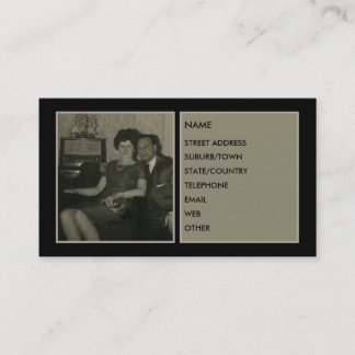 SPEZIELLE PAAR-VISITENKARTE++ VISITENKARTE