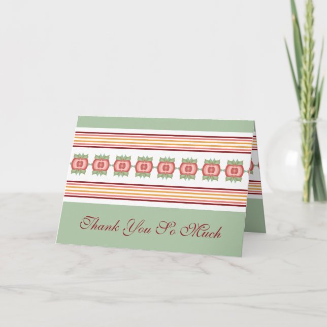 Spezielle Personalisierte Dankeschön-Karte Dankeskarte (Vorderseite)