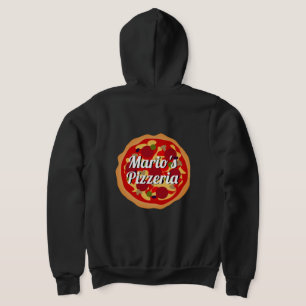 Spezielle Pizzeria Restaurant Name Delivery Typ Hoodie