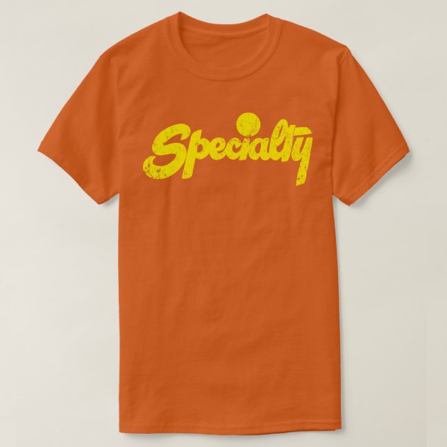 Spezielle Platten T-Shirt (Design vorne)