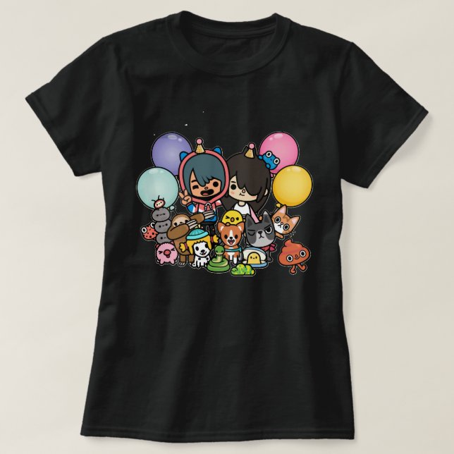 Spezielle Präsentation einer App-Entwicklung Toca  T-Shirt (Design vorne)