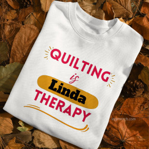 Spezielle Quilt-Quilt-Quilt-Quilt-Behandlung Sweatshirt