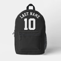 Spezielle Schwarz-weiße Nachname Sports Jersey-Num