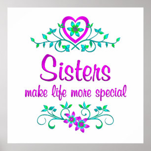 Spezielle Schwester Poster