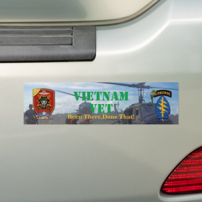 Spezielle Streitkräfte MAC / SOG Vietnam Nam War V Autoaufkleber (Auf Auto)