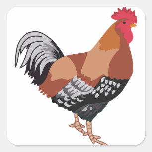 SPEZIELLE SUSSEX QUADRATISCHER AUFKLEBER