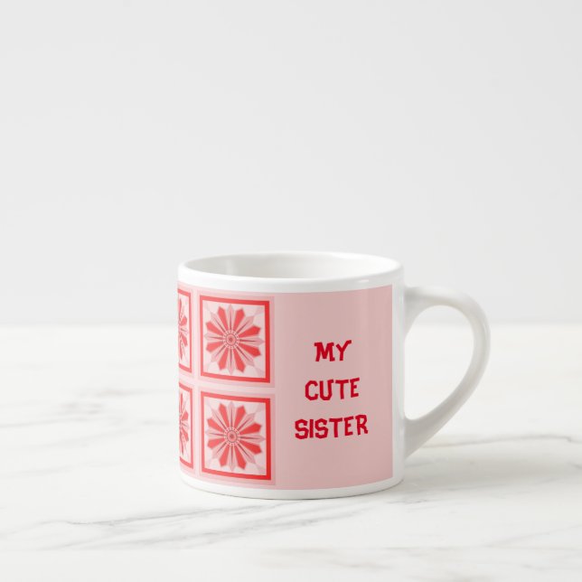 Spezielle Tasse für eine Schwester (Rechts)