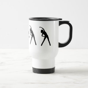 Spezielle Tasse für Lady Stretching Excersize