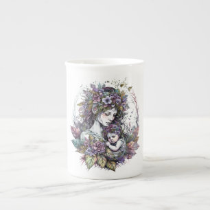 Spezielle Tasse für Mutter und Kind