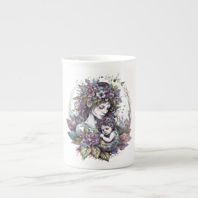 Spezielle Tasse für Mutter und Kind (Vorderseite)