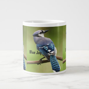 Spezielle Tasse mit schönen blauen Jay