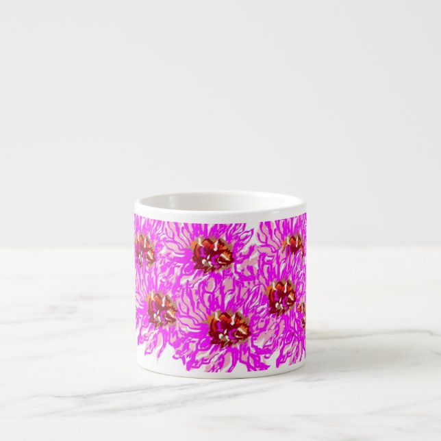 Spezielle Tasse: Pink Gerbera Daisies Espressotasse (Vorderseite)