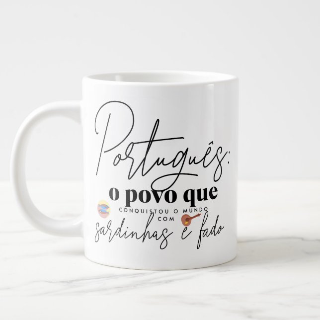 Spezielle Tasse Portugiesisch o povo que conquisto (Links)
