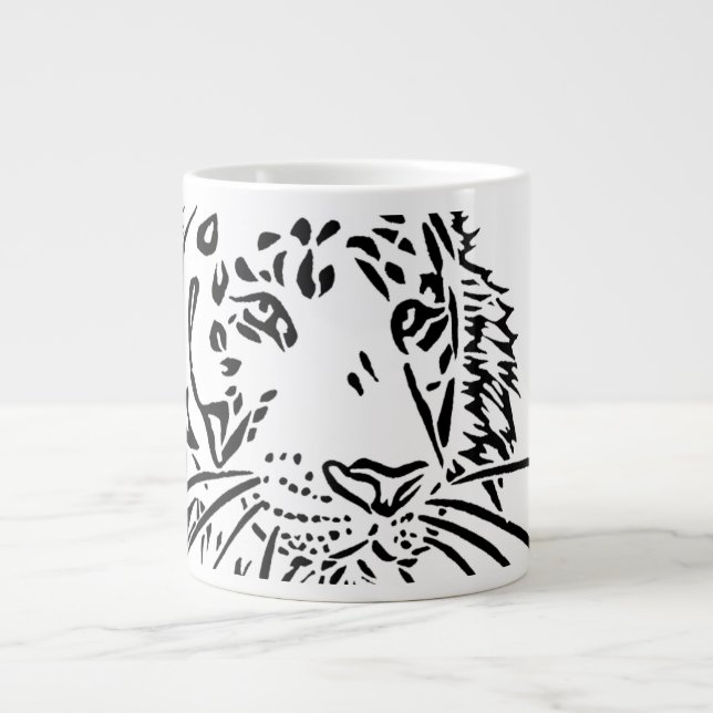 Spezielle Tasse | Tiger 虎 (Vorderseite)