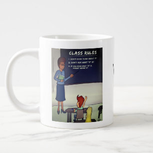 Spezielle Tasse von Klassenregeln