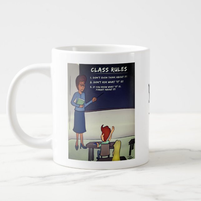 Spezielle Tasse von Klassenregeln (Links)