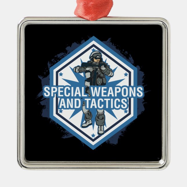 Spezielle Waffen und Taktiken Silbernes Ornament (Vorne)