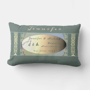 Spezielle Wildblume Hochzeitpille zum Jahrestag Lu Lendenkissen