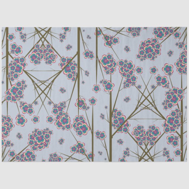 Spezielle Zweige Himmelszweig-Papiere Seidenpapier (Vorderseite)