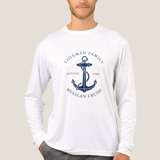 Spezieller Anker für Motorboote Tri-Blend Shirt (Vorderseite)