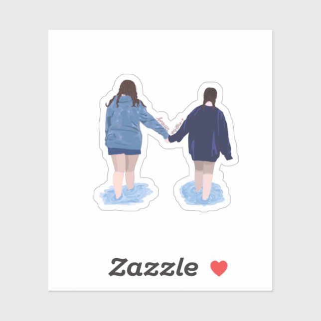 Spezieller Aufkleber für K! (Blatt)