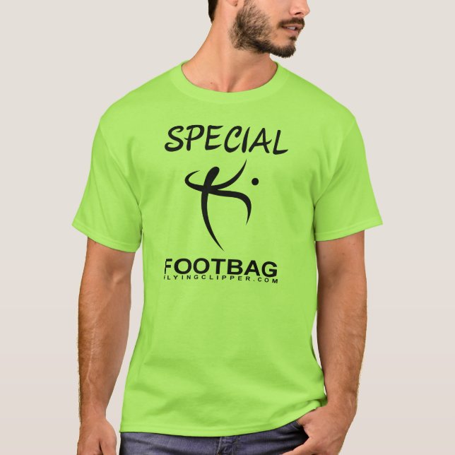 Spezieller T - Shirt K Footbag (Vorderseite)