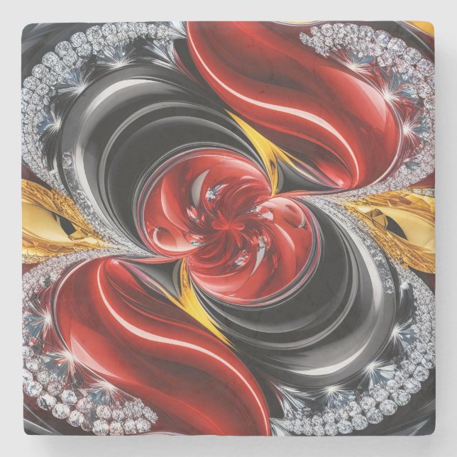 Spezieller Untersetzer mit deutschen Farben (Vorderseite)