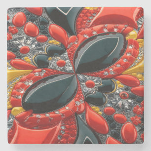 Spezieller Untersetzer mit Deutschland Colors