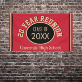 Spezielles 20-jähriges Wiedersehen-Banner Banner