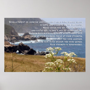 Spezielles Bedarfparenting-Plakat Poster