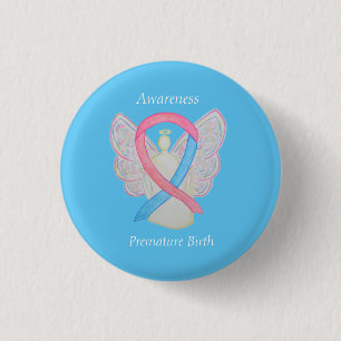Spezielles Button für Frühgeburtserklärungen Angel