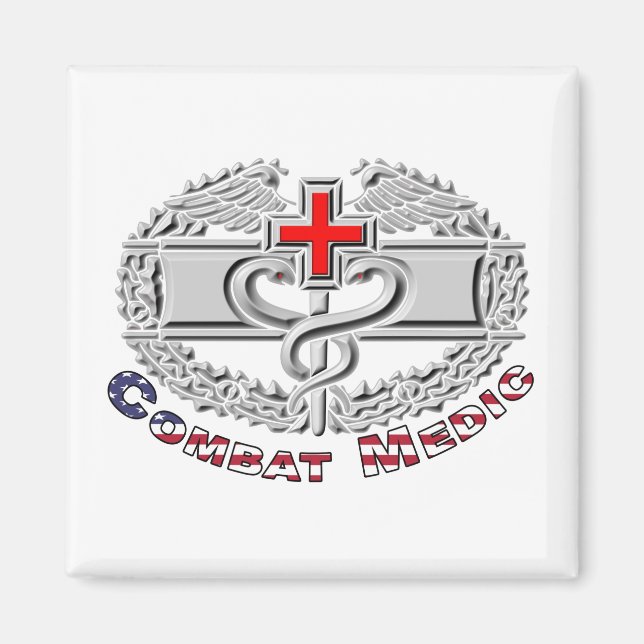 Spezielles Combat Medical Abzeichen Design Magnet (Vorne)