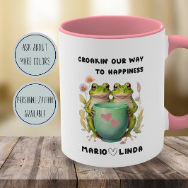 Spezielles Cottage-Jubiläum Zweifarbige Tasse