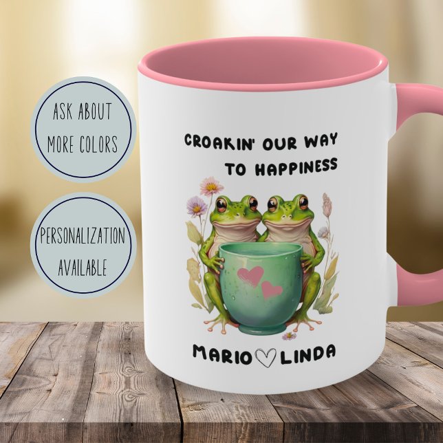 Spezielles Cottage-Jubiläum Zweifarbige Tasse (Von Creator hochgeladen)