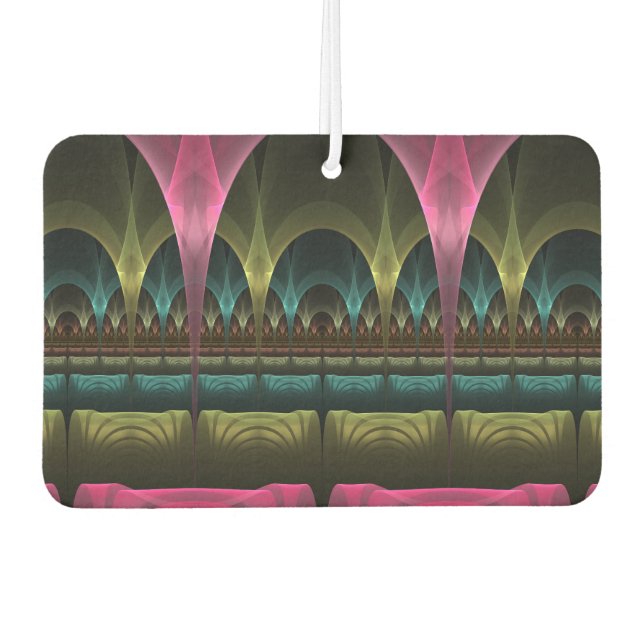 Spezielles Fantasy Patterns Abstraktes farbiges Fr Autolufterfrischer (Vorderseite)