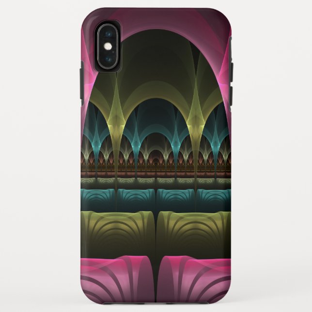 Spezielles Fantasy Patterns Abstraktes farbiges Fr Case-Mate iPhone Hülle (Rückseite)